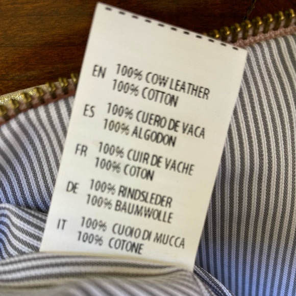 Johnny Was Metallic Leather Clutch - Picture 3 of 4